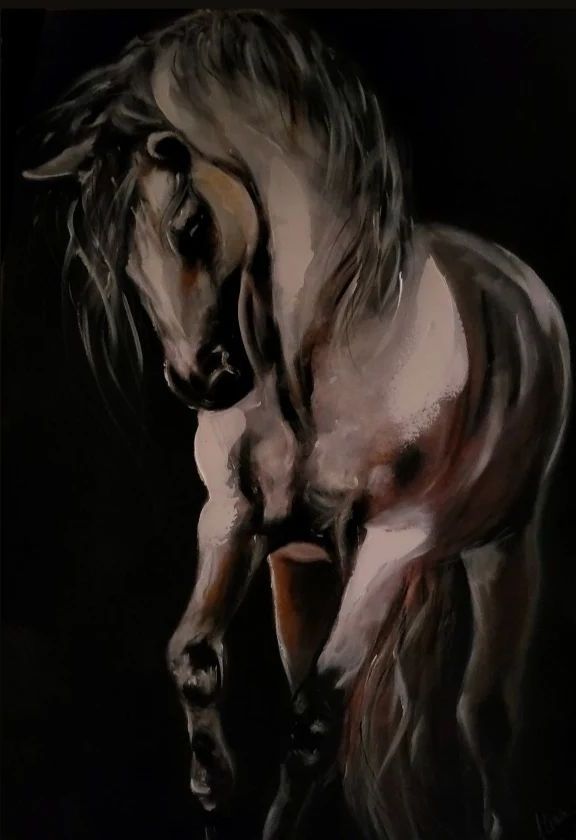 ArteDiAlina.com painting: Turn the Whiter